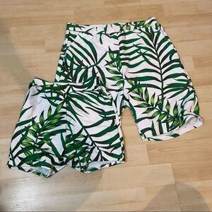 💥5/$25 BNWT Patpat men’s  and‎ boys matching swim shorts in size medium